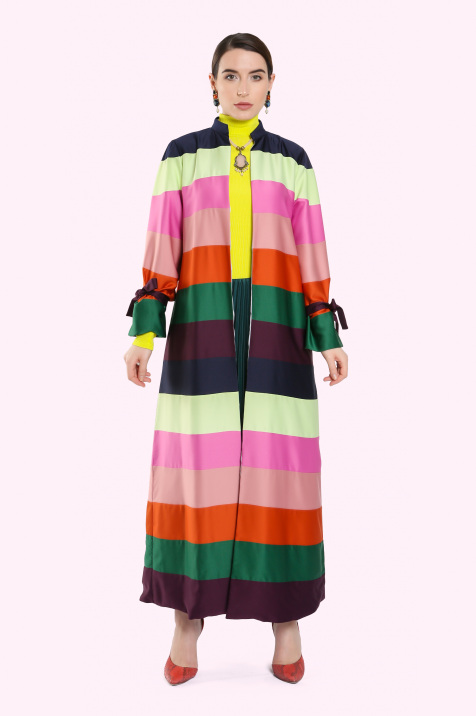 Shop Multi color jacket for AED 1 200 by L'MANE | Women Coats and ...